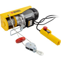 Электрический тельфер Denzel TF-500, 0,5 т, 1020 Вт, высота 12 м, 10 м/мин 52012