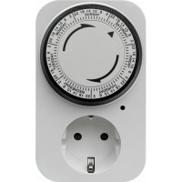 Механический таймер REV недельный, 120мин, 12 вкл/сутки, белый 05163 3