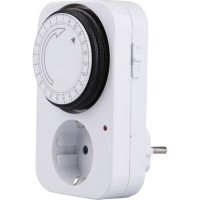 Механический таймер REV недельный, 120мин, 12 вкл/сутки, белый 05163 3