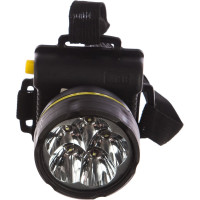 Налобный фонарь Ultraflash 909LED5 черный, 5LED, 1 режим, 3XR6 11781