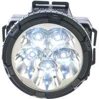 Налобный аккумуляторный фонарь Ultraflash LED5365220В, черный, 5 LED, 2 режима 11648