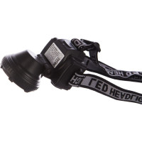 Налобный аккумуляторный фонарь 220В, черный, 0.5Вт LED, 2 режима Ultraflash LED5366 11649