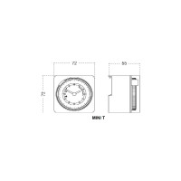 Суточное реле времени Orbis MINI T OB251032