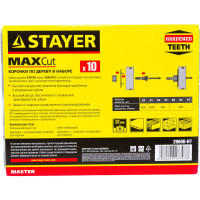 Коронки по дереву кольцевые "MASTER" 7 шт. STAYER 29600-H7