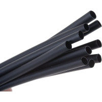 Трубка термоусадочная ТТК-3:1-6/2 черная КВТ 59695