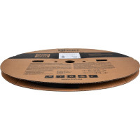 Трубка термоусадочная ТУТнг-8/4 черная КВТ 60089