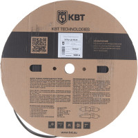 Трубка термоусадочная ТУТнг-16/8 черная КВТ 60092