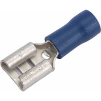 Кабельный плоский изолированный разъем "мама" РПИ-М 2.5-(6.3) КВТ 49617