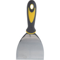 Шпатель STAYER Orion нержавеющее профилированное полотно, 2к ручка, 100мм 10041-10