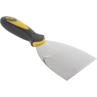 Шпатель STAYER Orion нержавеющее профилированное полотно, 2к ручка, 100мм 10041-10