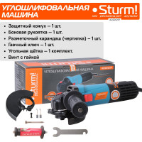Угловая шлифмашина Sturm AG90121P