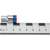 Головка торцевая стандартная шестигранная 1/4", 6 мм KING TONY 233506M