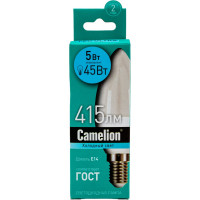 Светодиодная лампа 5Вт 220В Camelion LED5-C35/845/E14 12032