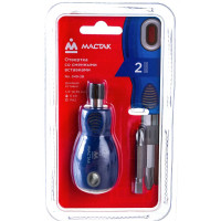Отвёртка со сменными вставками (2 в 1) МАСТАК 049-2B