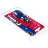 Отвёртка со сменными вставками (2 в 1) МАСТАК 049-2B