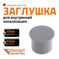 Заглушка HTM 40 Ostendorf 111620