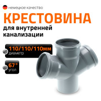 Крестовина одноплоскостная HTDA 110x110x110 Ostendorf 115900