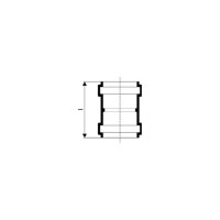 Муфта двухраструбная HTMM 32 Ostendorf 110510