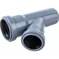 Тройник двухраструбный (45°) HTEA 50/40 Ostendorf 112210