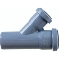 Тройник двухраструбный (45°) HTEA 50/40 Ostendorf 112210