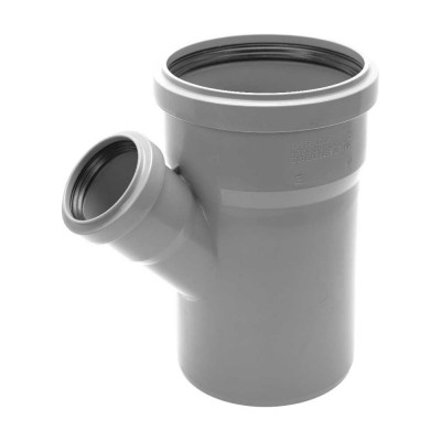 Тройник двухраструбный (45°) HTEA 110/50 Ostendorf 115220