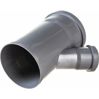 Тройник двухраструбный (45°) HTEA 110/50 Ostendorf 115220