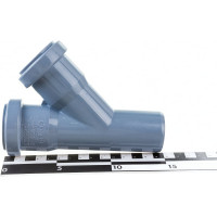 Тройник двухраструбный (45°) HTEA 40/40 Ostendorf 111200