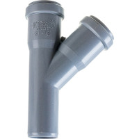Тройник двухраструбный (45°) HTEA 32/32 Ostendorf 110200