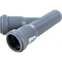 Тройник двухраструбный (45°) HTEA 32/32 Ostendorf 110200