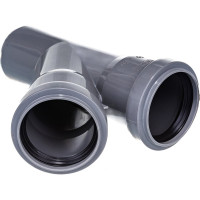 Тройник двухраструбный (45°) HTEA 50/50 Ostendorf 112200