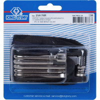 Мультитул велосипедный (17 предметов) KING TONY 20A17MR