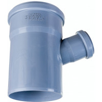 Тройник двухраструбный (67°) HTEA 110/50 Ostendorf 115320