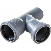 Тройник двухраструбный (67°) HTEA 50/50 Ostendorf 112300