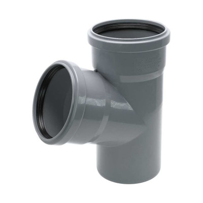 Тройник двухраструбный (67°) HTEA 110/110 Ostendorf 115300