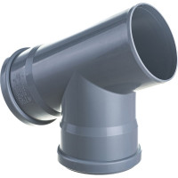 Тройник двухраструбный (67°) HTEA 110/110 Ostendorf 115300