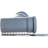 Тройник двухраструбный (67°) HTEA 110/110 Ostendorf 115300