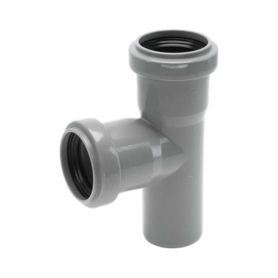 Тройник двухраструбный (87°) HTEA 40/40 Ostendorf 111400