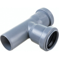 Тройник двухраструбный (87°) HTEA 40/40 Ostendorf 111400