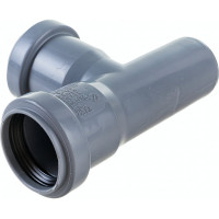 Тройник двухраструбный (87°) HTEA 40/40 Ostendorf 111400