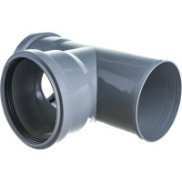 Тройник двухраструбный (87°) HTEA 110/110 Ostendorf 115400