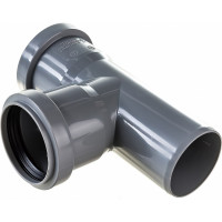 Тройник двухраструбный (87°) HTEA 50/50 Ostendorf 112400