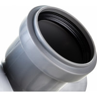 Тройник двухраструбный (87°) HTEA 50/50 Ostendorf 112400