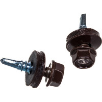 Кровельный саморез Kenner 4,8х19 RAL8017 темно-коричневый 300шт ск48198017ф