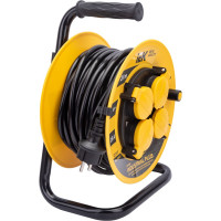 Удлинитель на катушке с термозащитой 4х20м УК20 3х1.5 IP44 IEK Industrial plus WKP15-16-04-20-44 280612