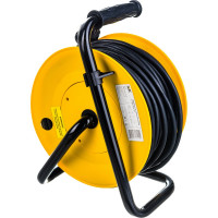 Удлинитель на катушке с термозащитой 4х30м УК30 3х1.5 IP44 IEK Industrial plus WKP15-16-04-30-44 280613