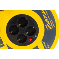 Удлинитель на катушке с термозащитой 4х50м УК50 3х1.5 IEK Industrial WKP15-16-04-50 277738