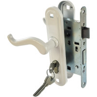 Врезной замок ЗЕНИТ Зенит-ЗВ4-3.02 белый 09563