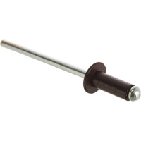 Крашенная заклепка Kenner алюм/сталь 4х10 RAL8017 1000шт зк4108017