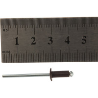 Крашенная заклепка Kenner алюм/сталь 4х10 RAL8017 1000шт зк4108017