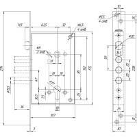 Замок МЕТТЭМ ЗВ4 713.0.0 15423